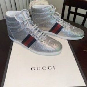 mens gucci glitter sneakers